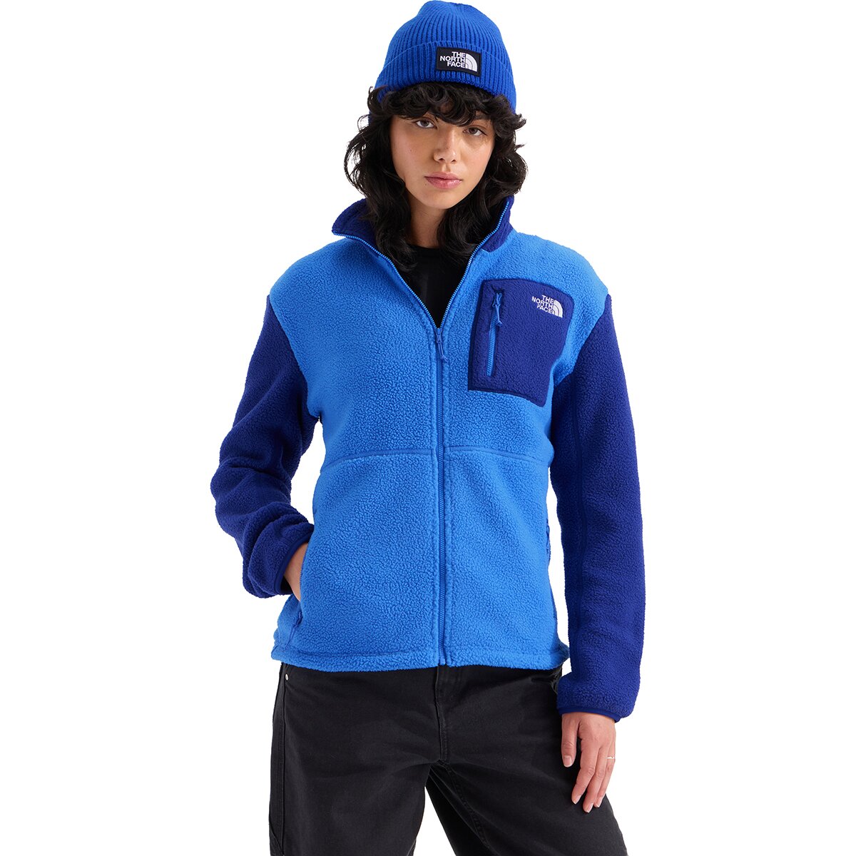 Image of The North Face Yumiori Full-Zip Jacket - Women's Active Blue/Bold Blue, S