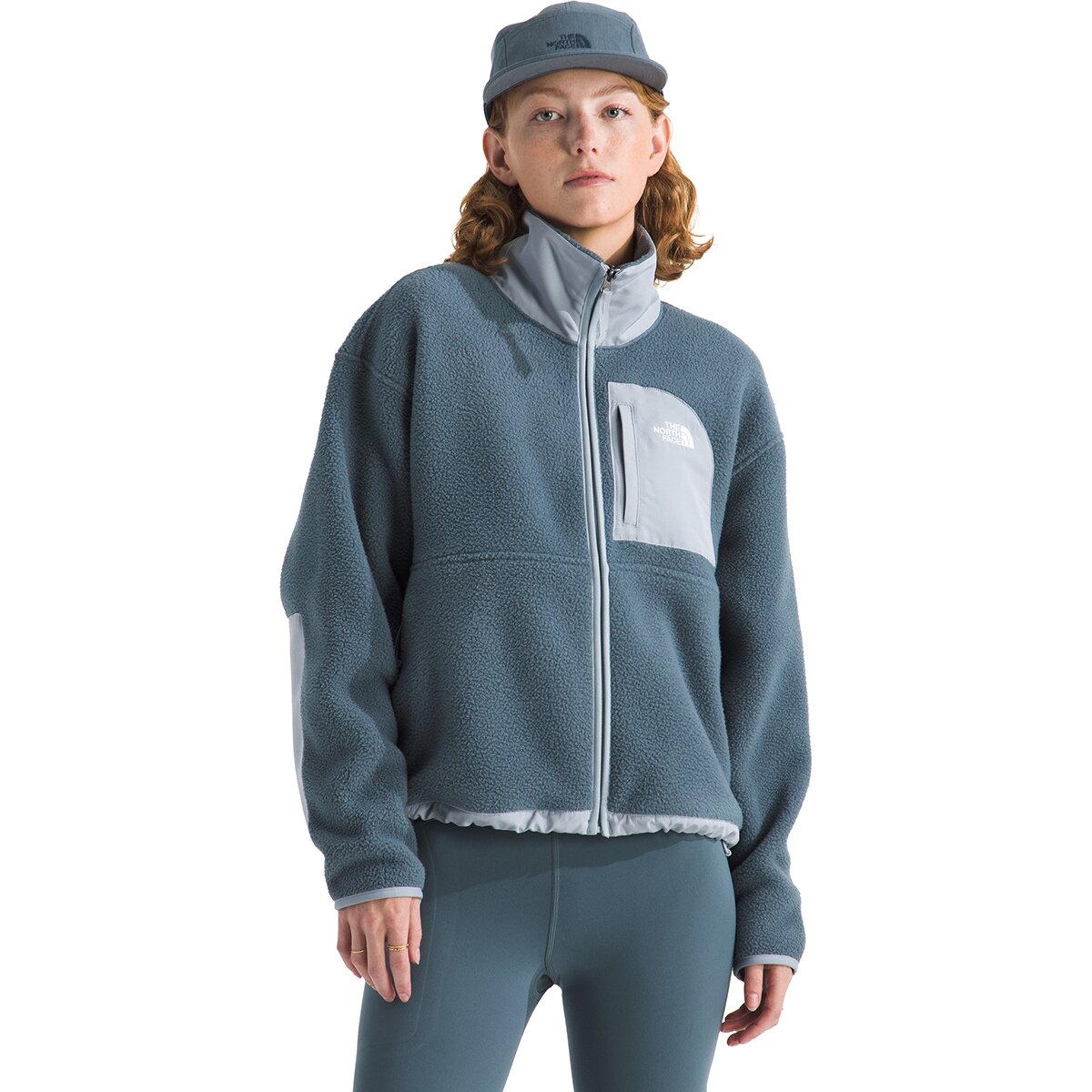 Image of The North Face Yumiori Off Peak Full-Zip Jacket - Women's Granite Grey/Frost Grey, M