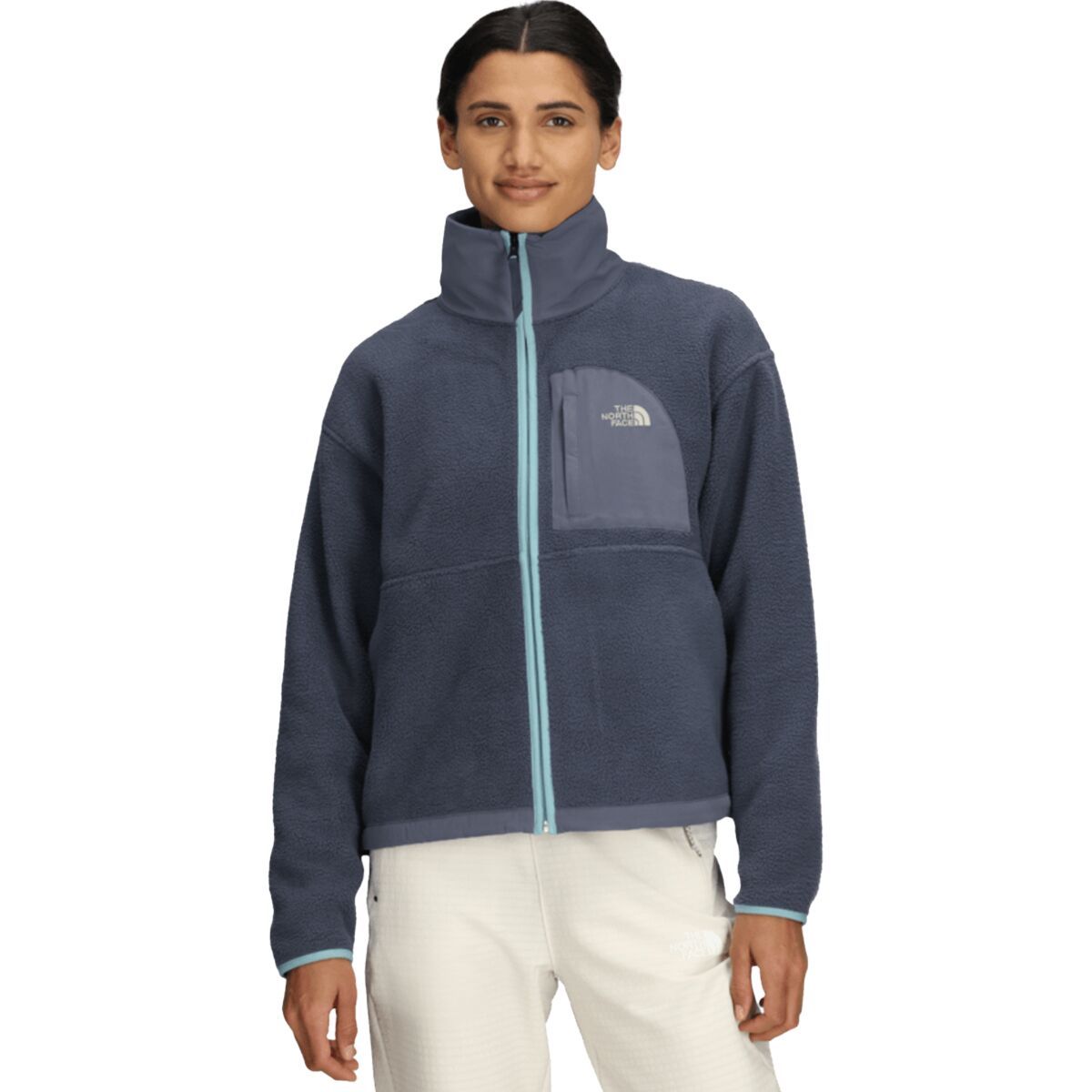 Image of The North Face Yumiori Off Peak Full-Zip Jacket - Women's Lunar Blue/Twilight Galaxy, L