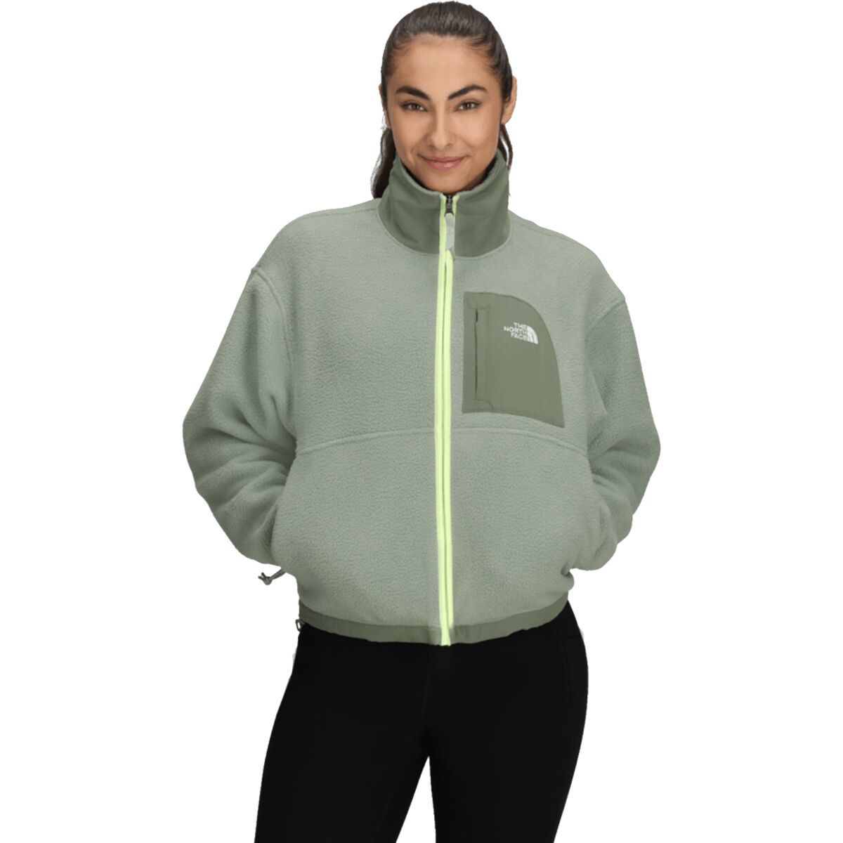Image of The North Face Yumiori Off Peak Full-Zip Jacket - Women's Slate Moss/Bark Mist, XL