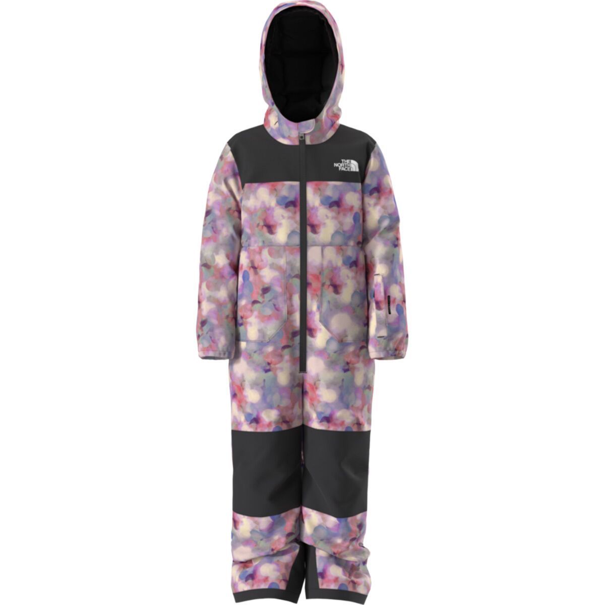 Image of The North Face Freedom Print Snow Suit - Toddlers' Lite Lilac Lens Flare Print, 3T
