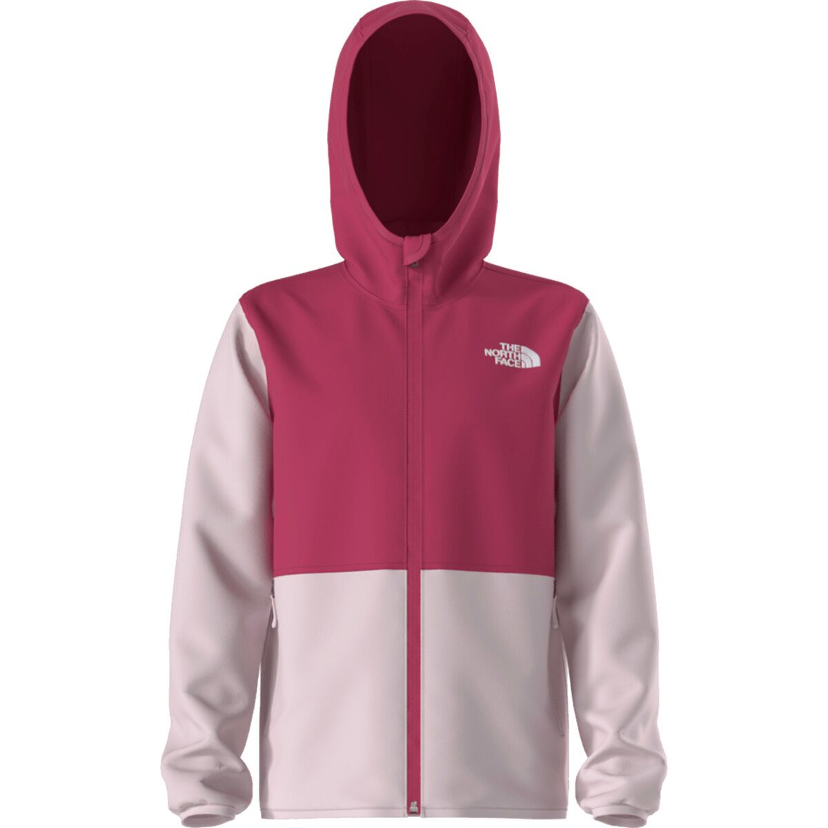 The North Face The North Face Glacier Full-Zip Hoodie - Kids' Pale Blossom/Lali Guran, L