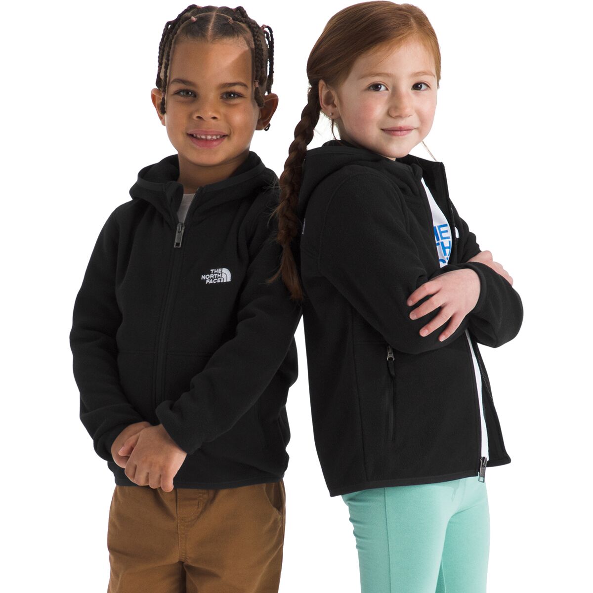 Image of The North Face Glacier Full-Zip Hoodie - Toddlers' TNF Black, 7T