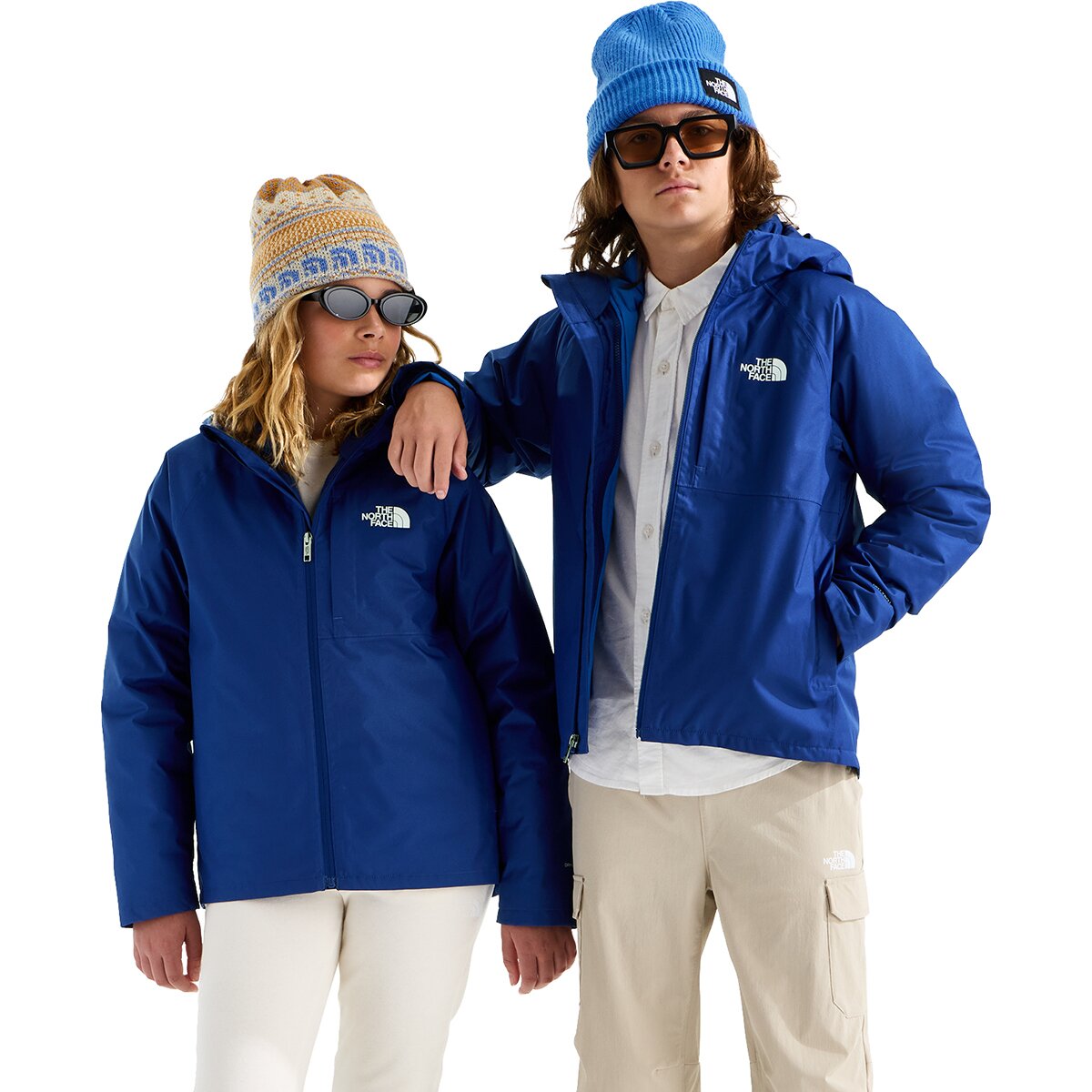 Image of The North Face Perrito 4-N-1 Hooded Jacket - Kids' Bold Blue, L