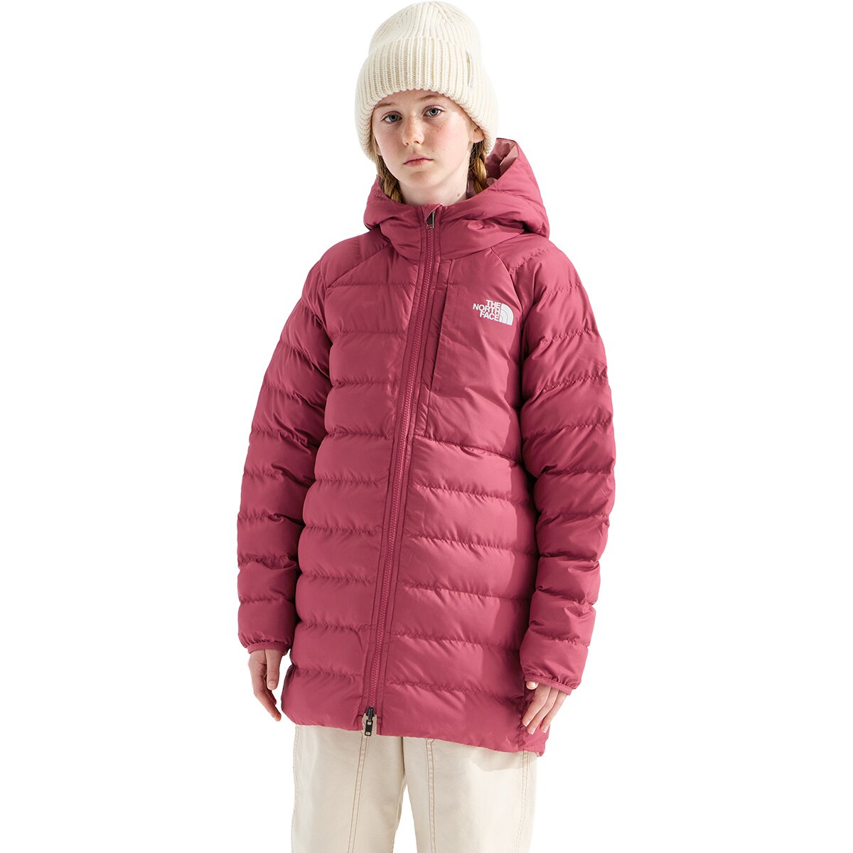 Image of The North Face Reversible Perrito Parka - Girls' Fermented Clay, XXL