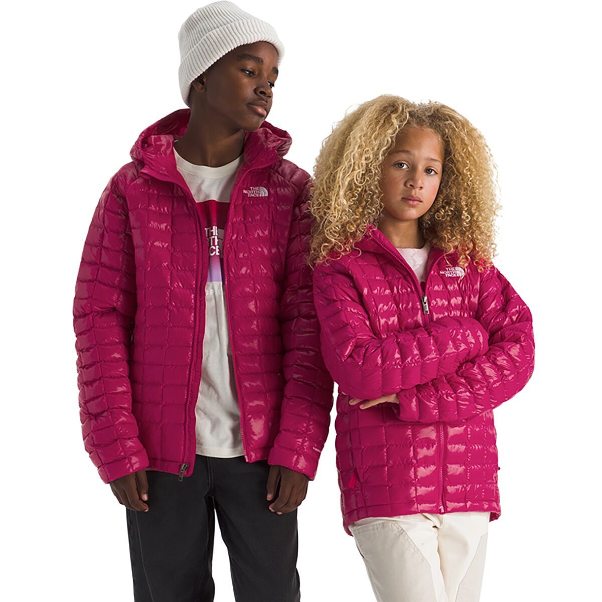 Image of The North Face ThermoBall Hooded Jacket - Kids' Lali Guran, L