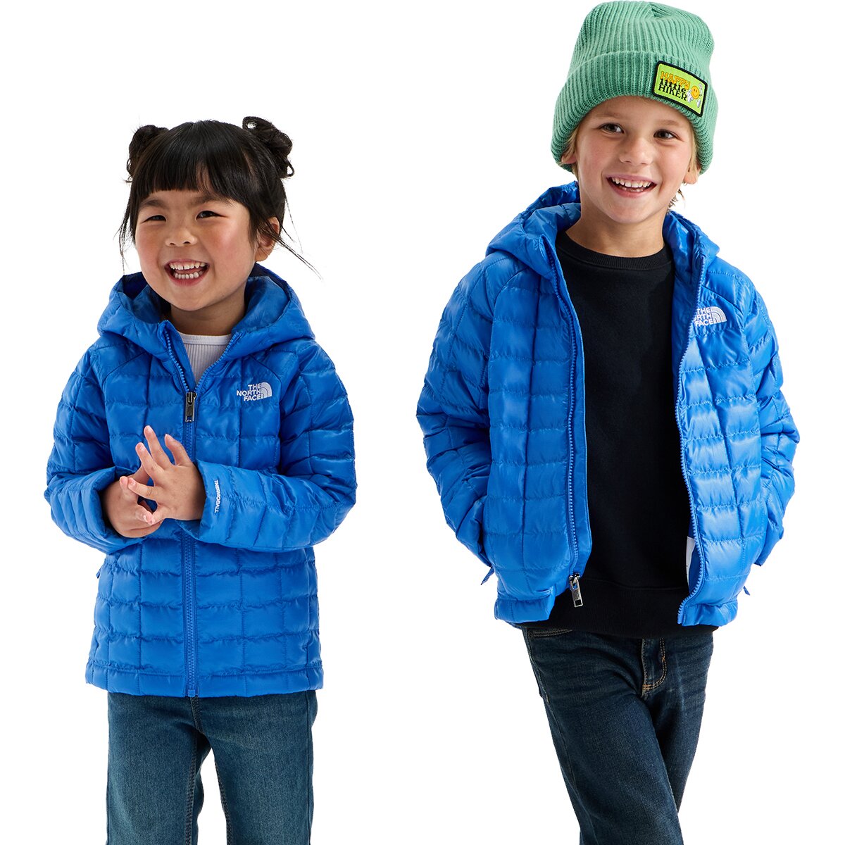Image of The North Face ThermoBall Hooded Jacket - Toddlers' Active Blue, 2T