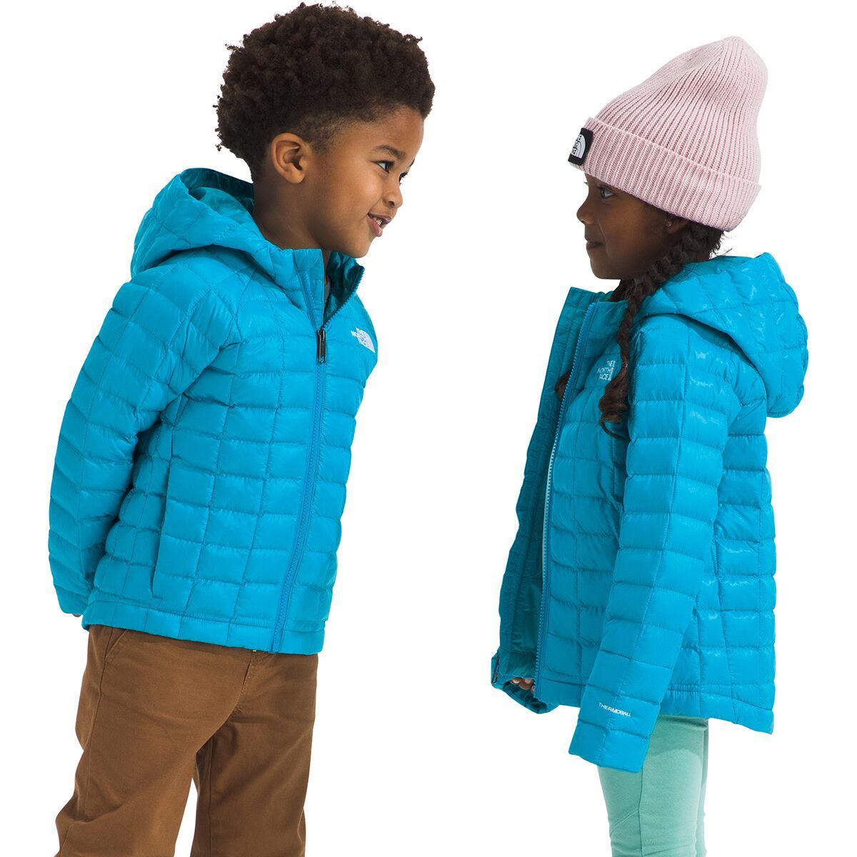 Image of The North Face ThermoBall Hooded Jacket - Toddlers' Meridian Blue, 5T