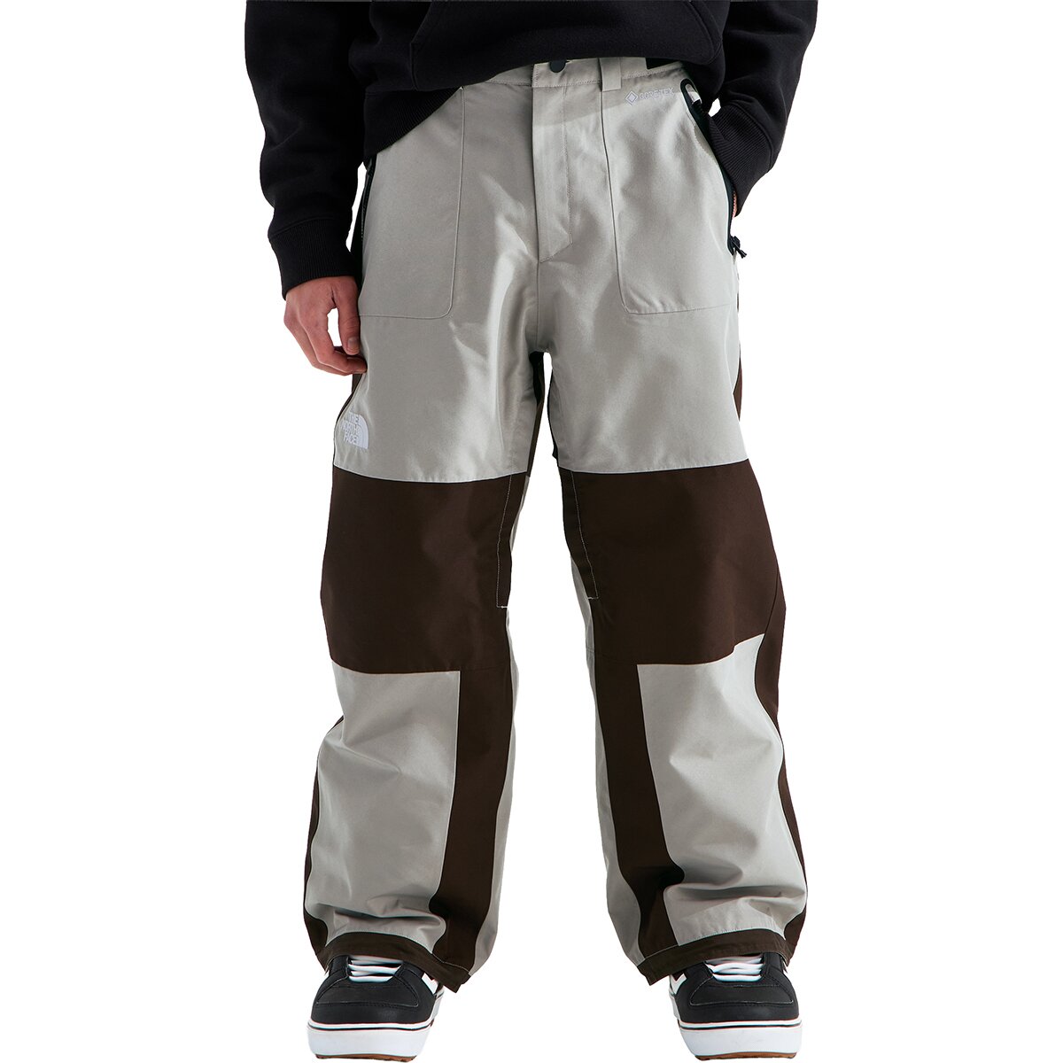 Image of The North Face GTX Hex Pant - Men's Stone Slab/Dark Chestnut, M/Long