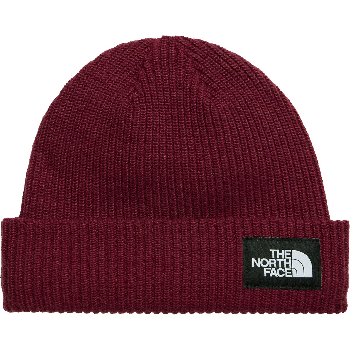 Image of The North Face Salty Lined Beanie Burgundy Crush, One Size