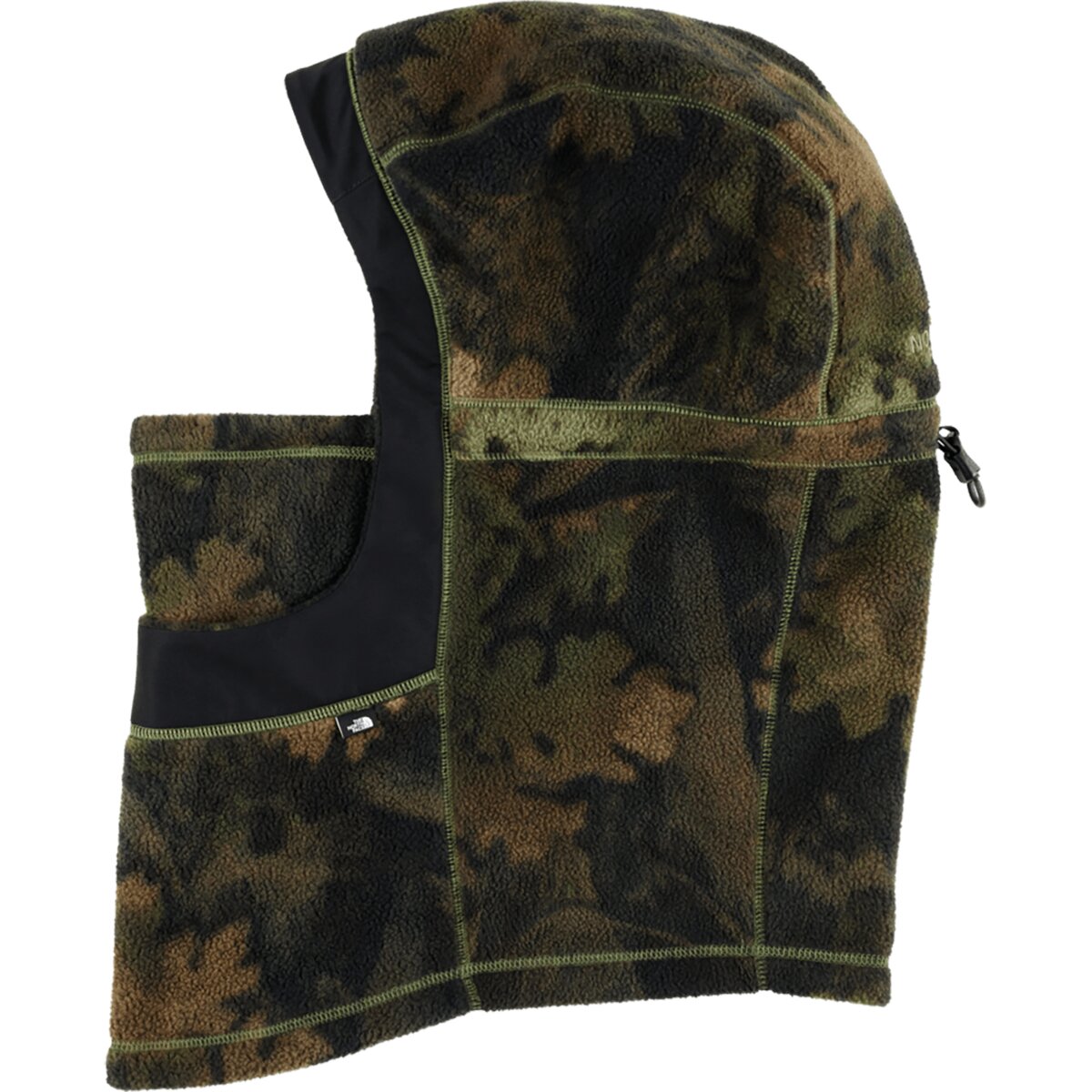 Image of The North Face Whimzy Powder Hood Woodland Green Yosemite Oak Print, L/XL