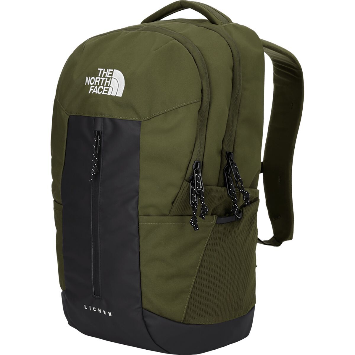 Image of The North Face Lichen Daypack Woodland Green/TNF Black, One Size