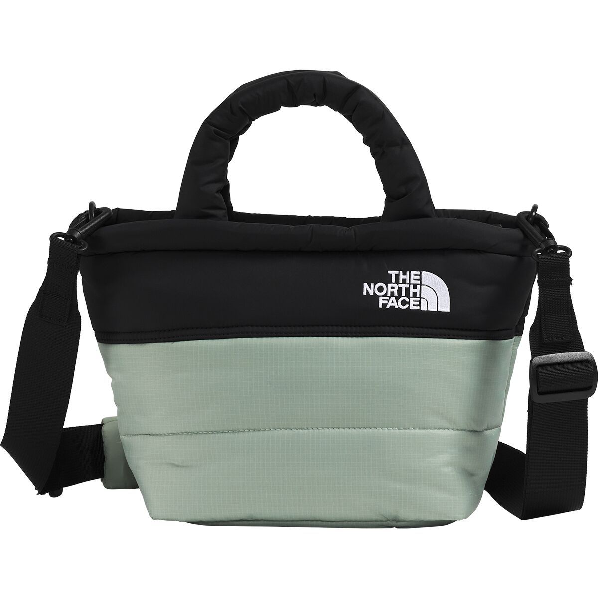Image of The North Face Nuptse Mini Bag Slate Moss/TNF Black, One Size