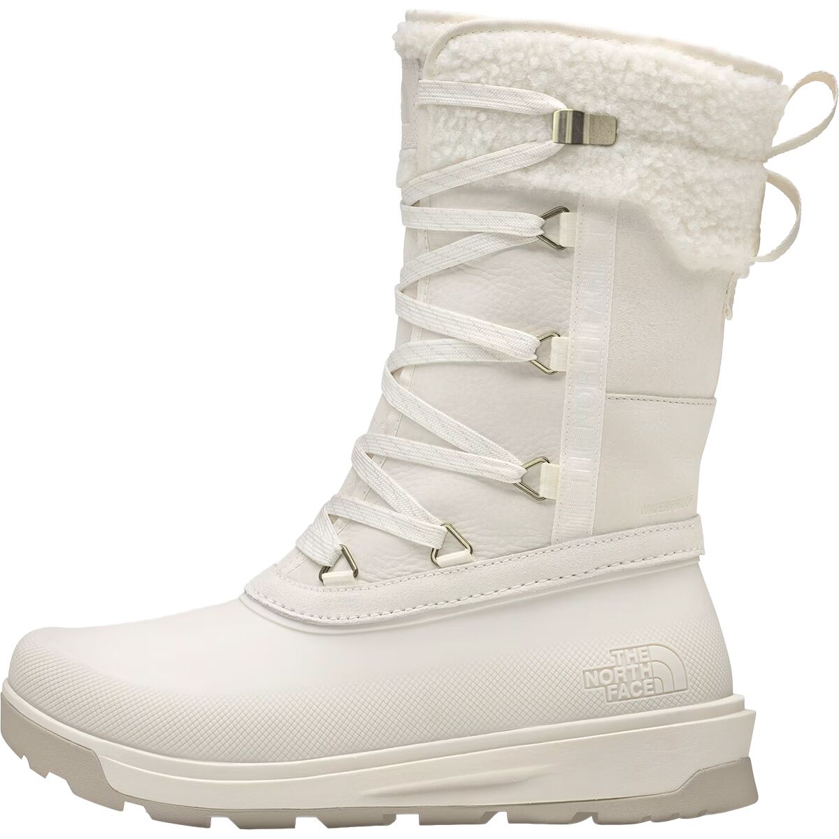 Image of The North Face Shellista VI Mid WP Boot - Women's White Dune/White Dune, 8.5