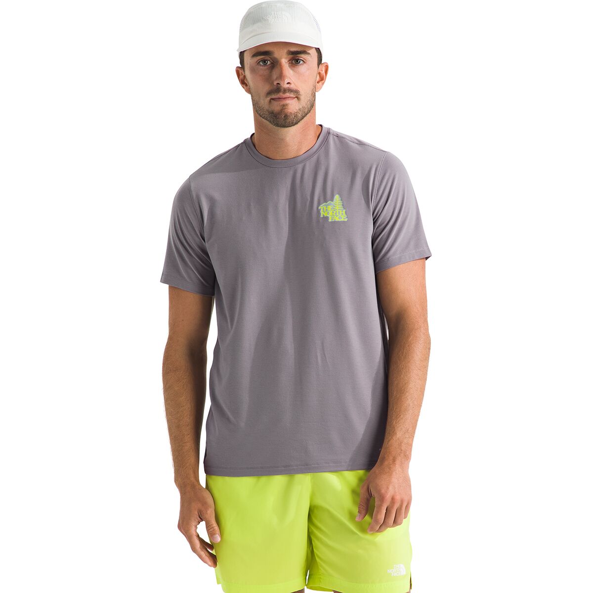 Image of The North Face Adventure Keep Climbin' Short-Sleeve T-Shirt - Men's Transcendent Grey, S