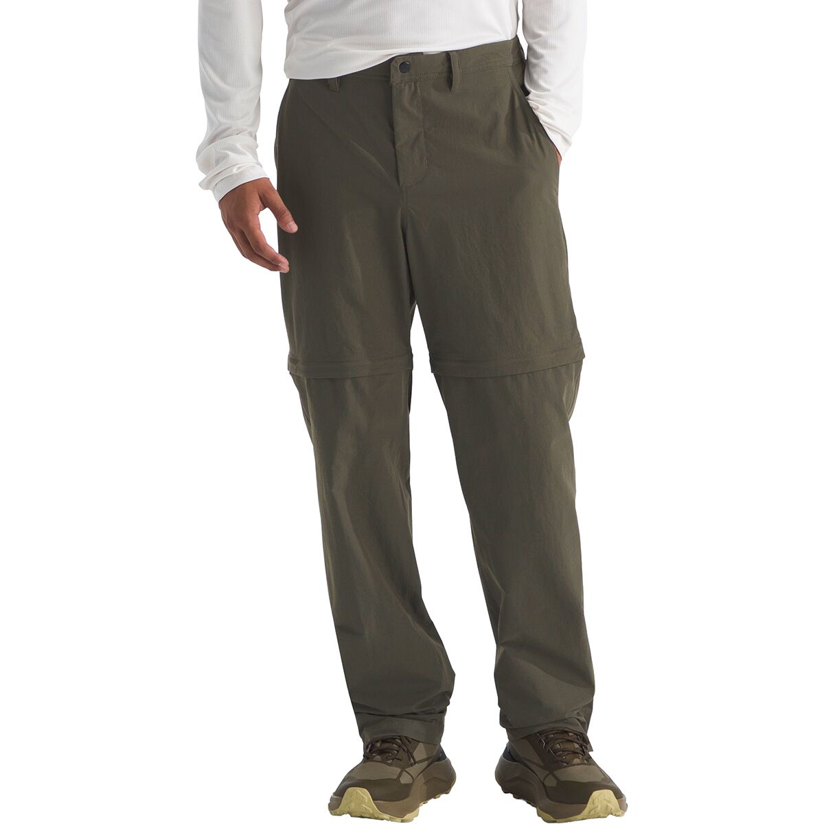 Image of The North Face Basin Convertible Pant - Men's New Taupe Green, 32/Reg
