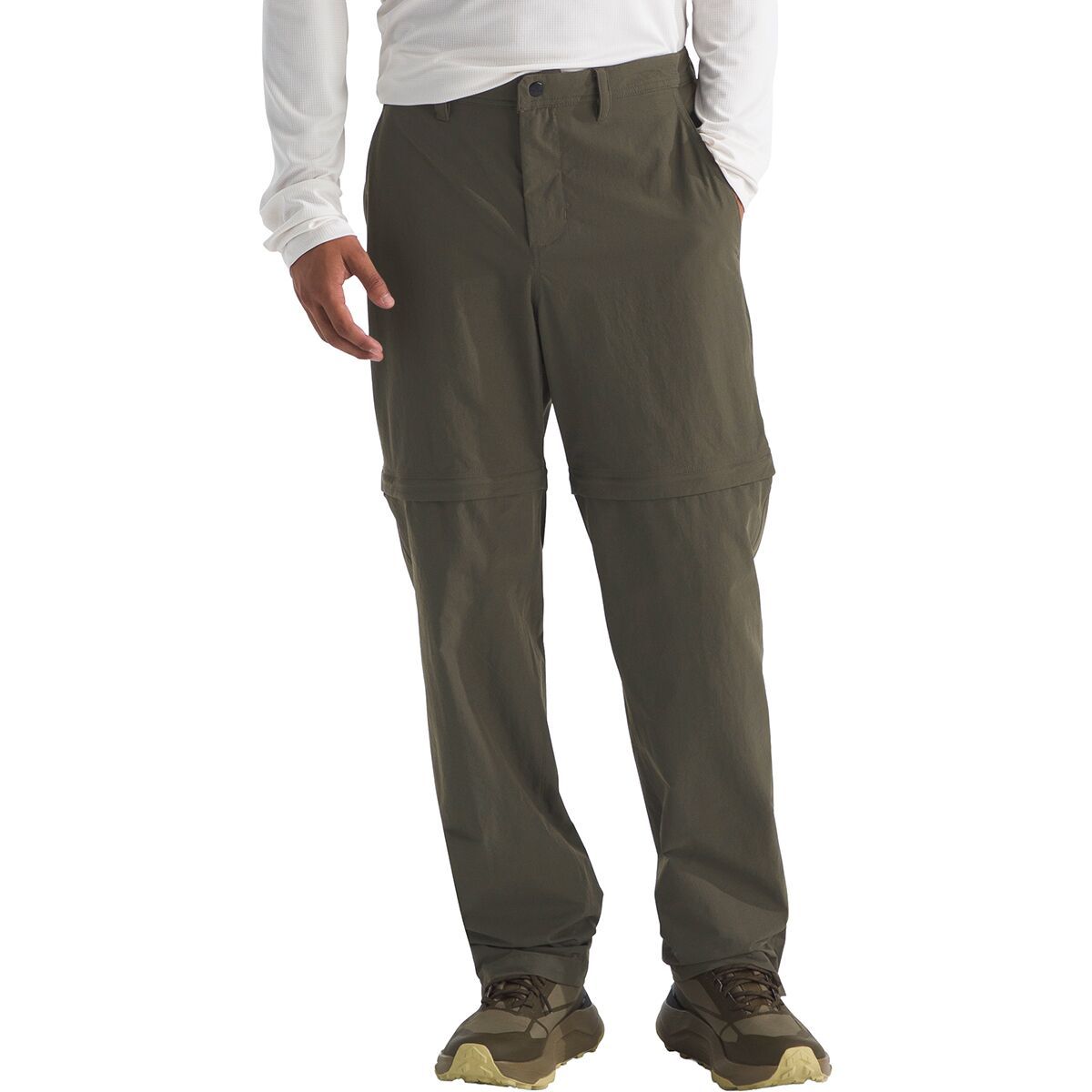 Image of The North Face Basin Convertible Pant - Men's New Taupe Green, 38/Reg