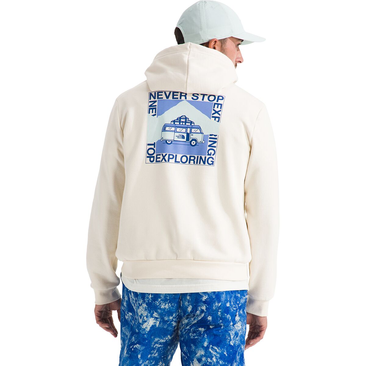 Image of The North Face Escape The City Regular Hoodie - Men's White Dune, XXL