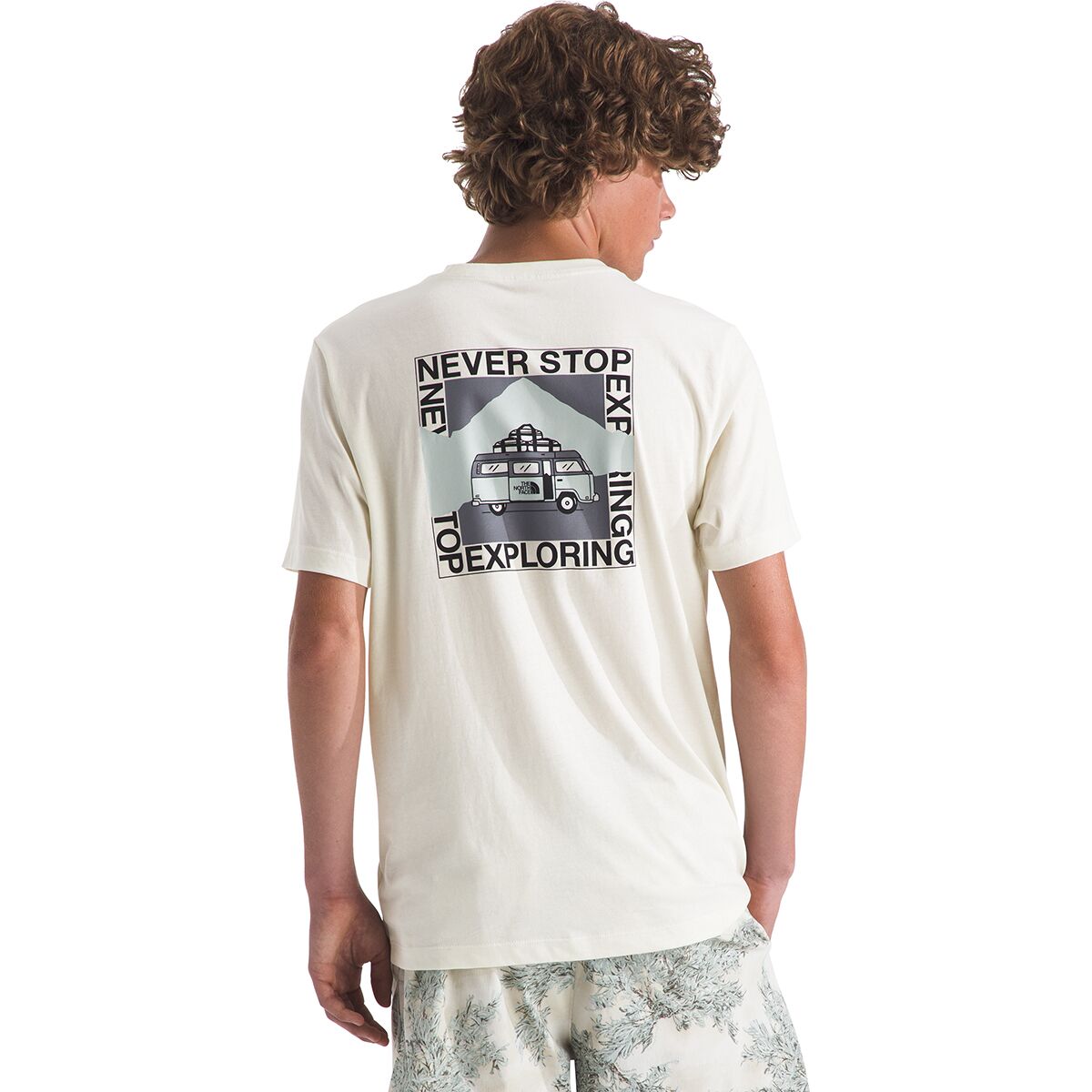 Image of The North Face Escape The City Regular Short-Sleeve T-Shirt - Men's White Dune, M