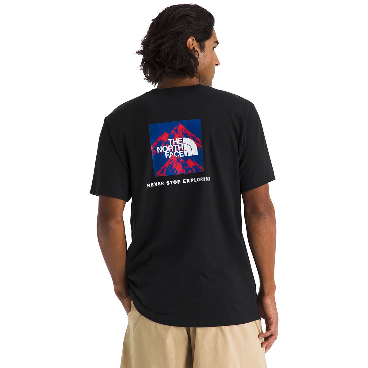 Image of The North Face Explorin' The USA Regular Short-Sleeve T-Shirt - Men's TNF Black, L