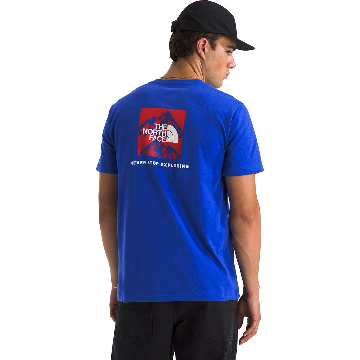 Image of The North Face Explorin' The USA Regular Short-Sleeve T-Shirt - Men's TNF Blue, M