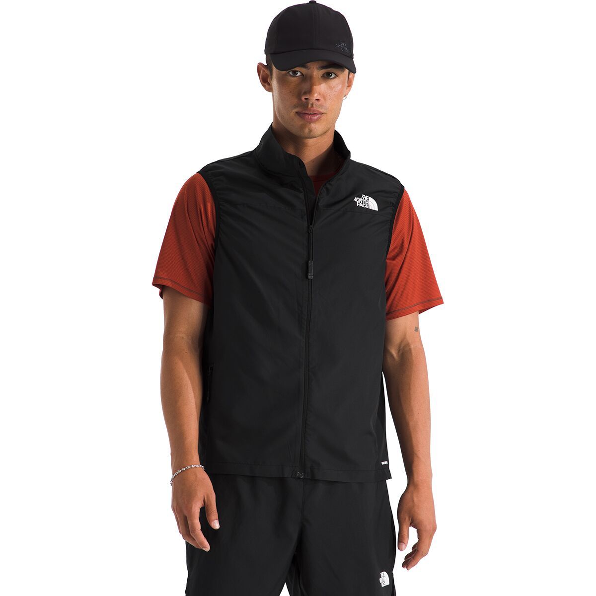 Image of The North Face Fontanales Wind Vest - Men's TNF Black, M