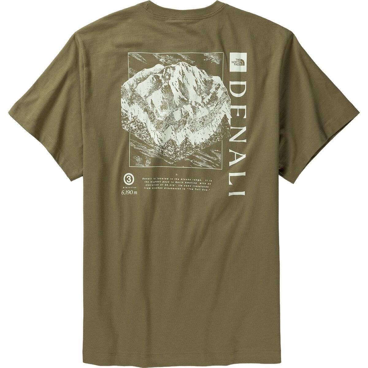 Image of The North Face Places We Love Denali Short-Sleeve T-Shirt - Men's Cedar, M