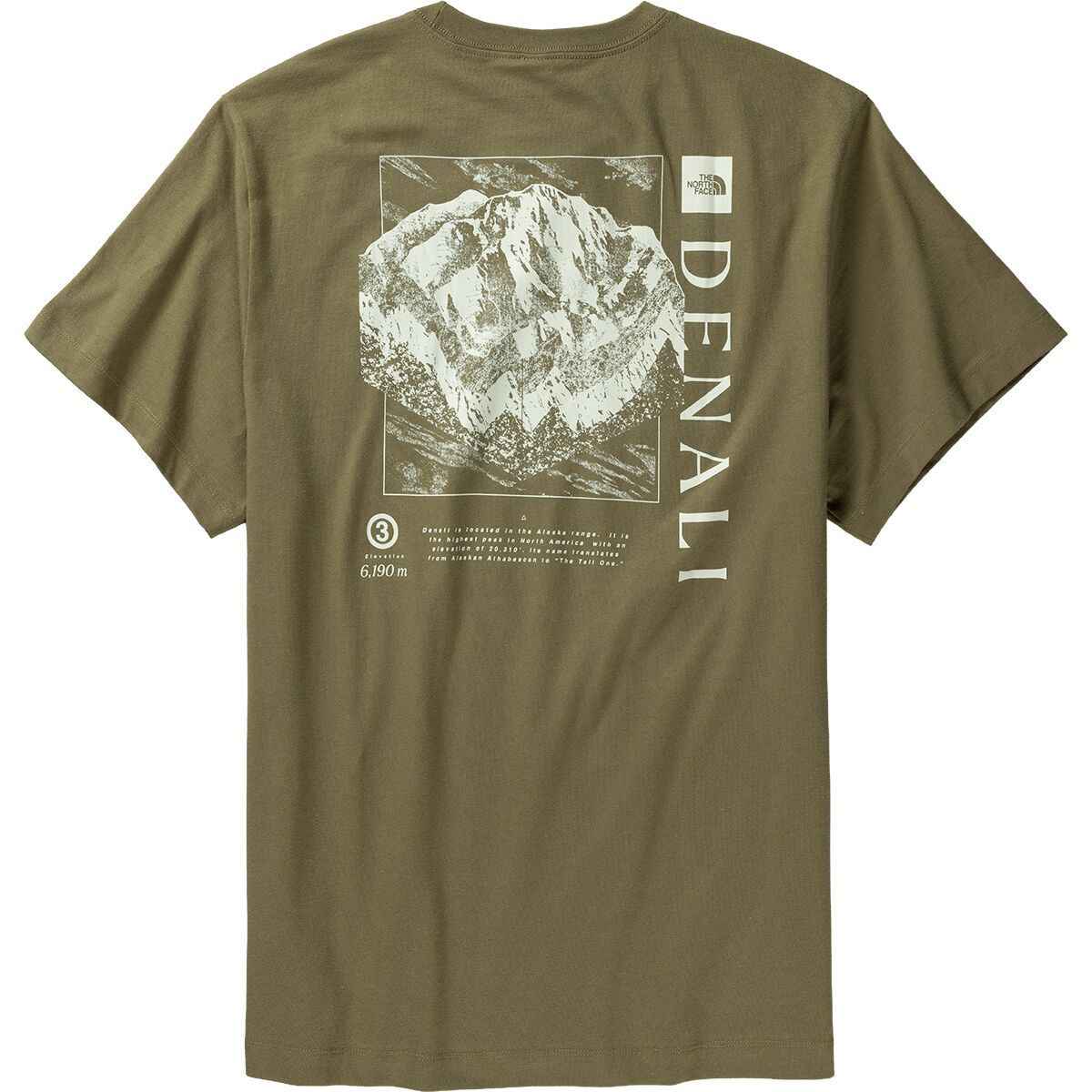 Image of The North Face Places We Love Denali Short-Sleeve T-Shirt - Men's Cedar, L