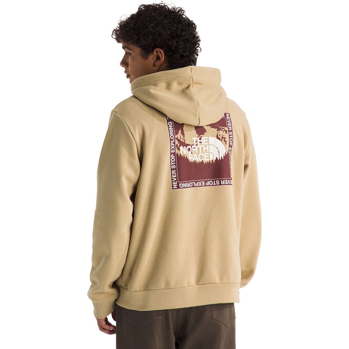 Image of The North Face Stay Exploring Regular Hoodie - Men's Khaki Stone, M