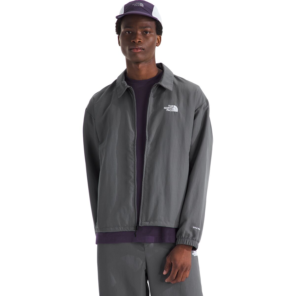 Image of The North Face TNF Easy Wind Jacket - Men's Smoked Pearl, L