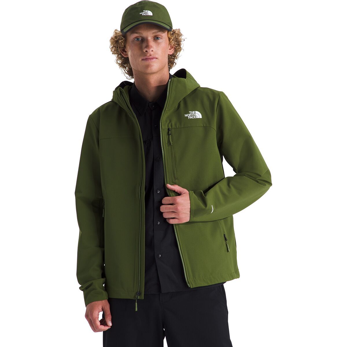 Image of The North Face Tansa Soft Shell Jacket - Men's Woodland Green, XL