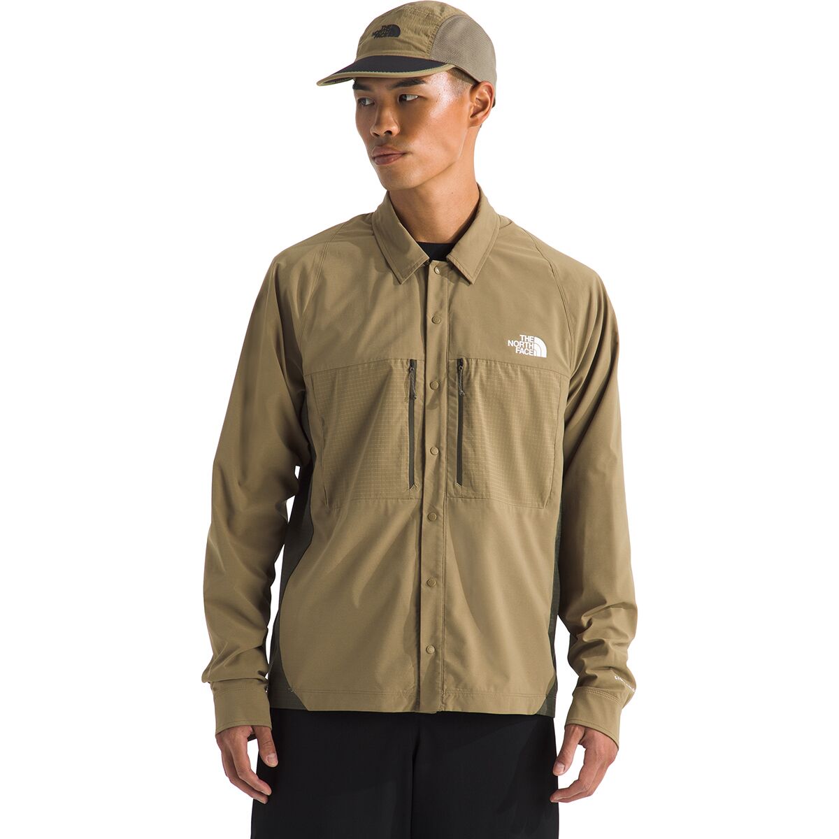 Image of The North Face Trail LIGHTRANGE Long-Sleeve Shirt - Men's Cedar/New Taupe Green, S