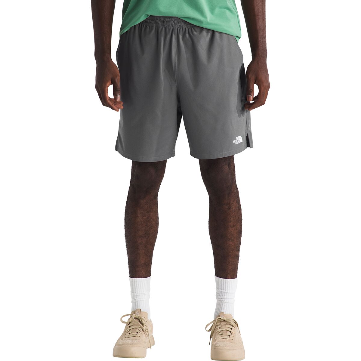 Image of The North Face Wander 2-In-1 7in Short - Men's Smoked Pearl, XL/Reg