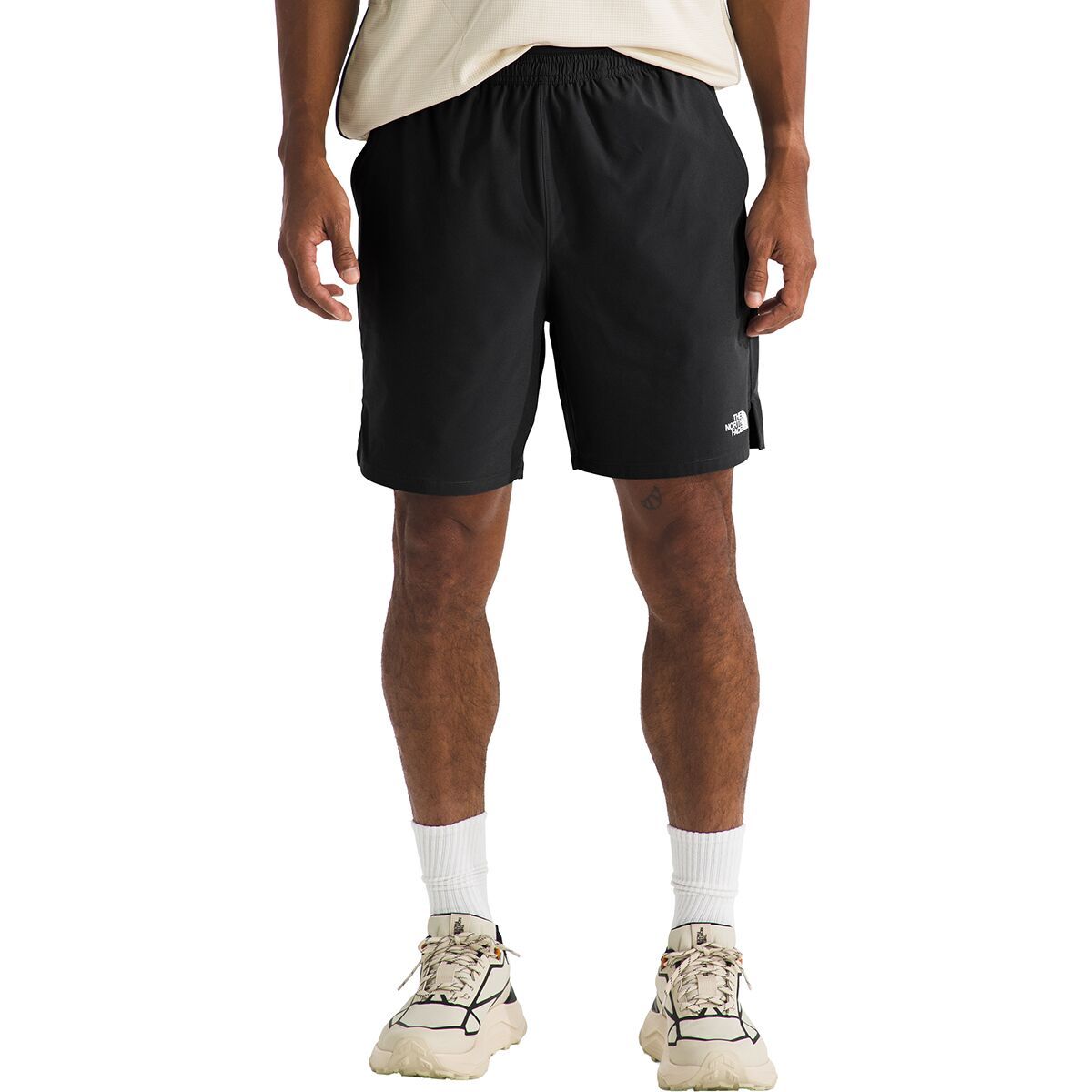 Image of The North Face Wander 2-In-1 7in Short - Men's TNF Black, S/Reg