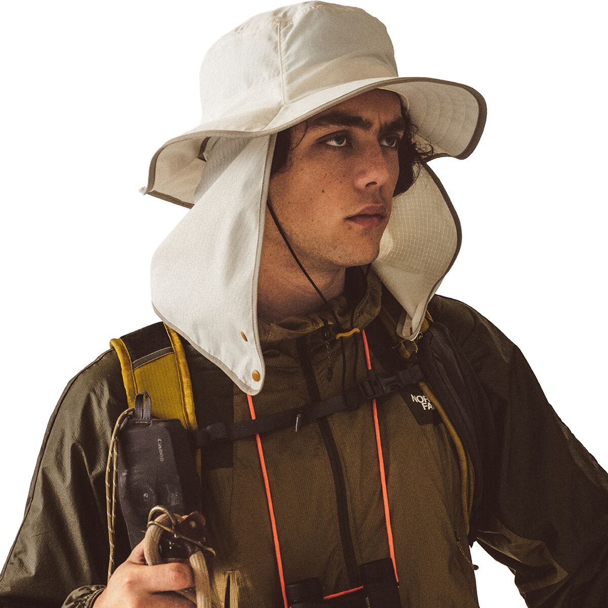 Image of The North Face Universal Horizon Convertible Brimmer Hat White Dune/Stone Slab, S/M