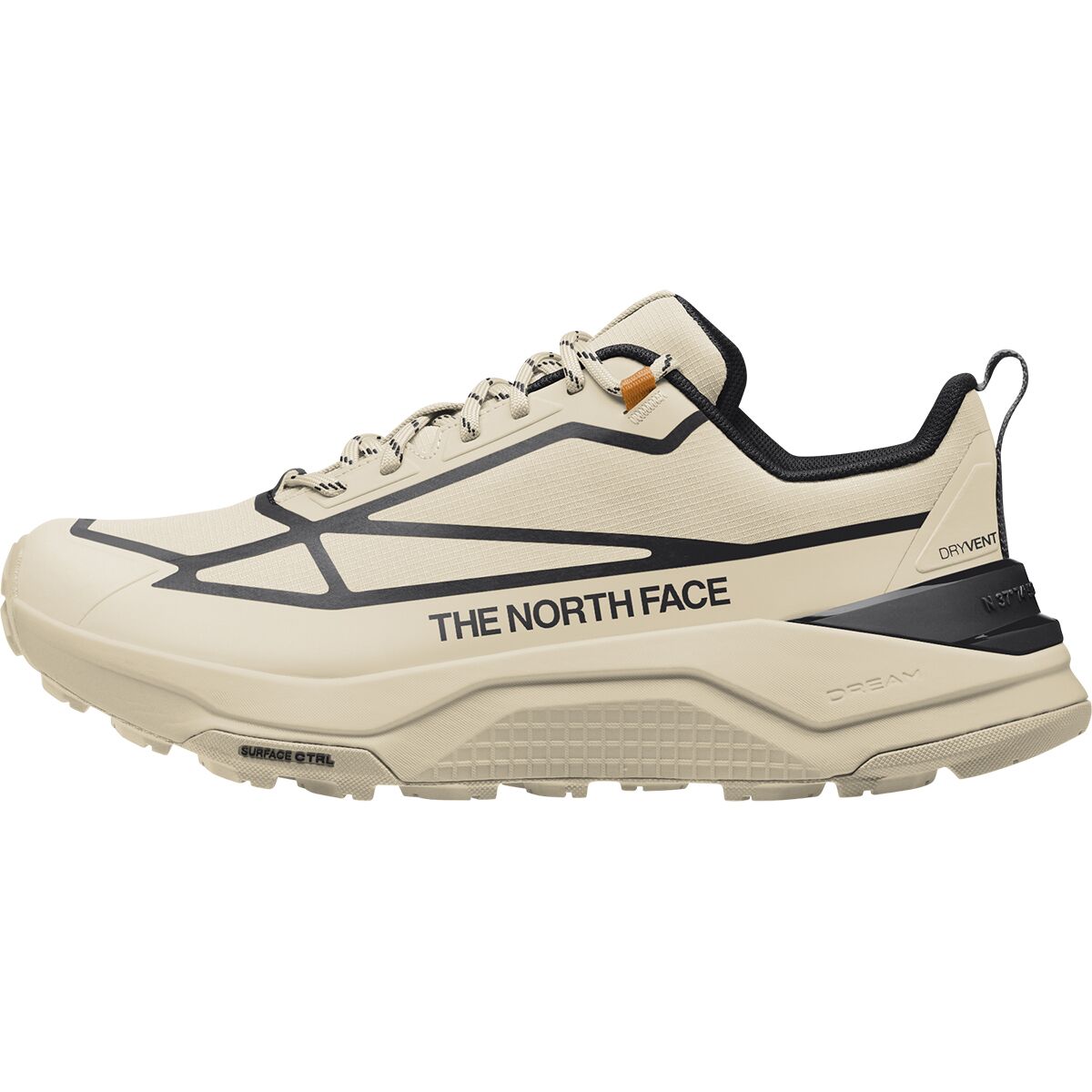 Image of The North Face Fastpack WP Hiking Shoe - Men's Desert Stone/TNF Black, 9.0