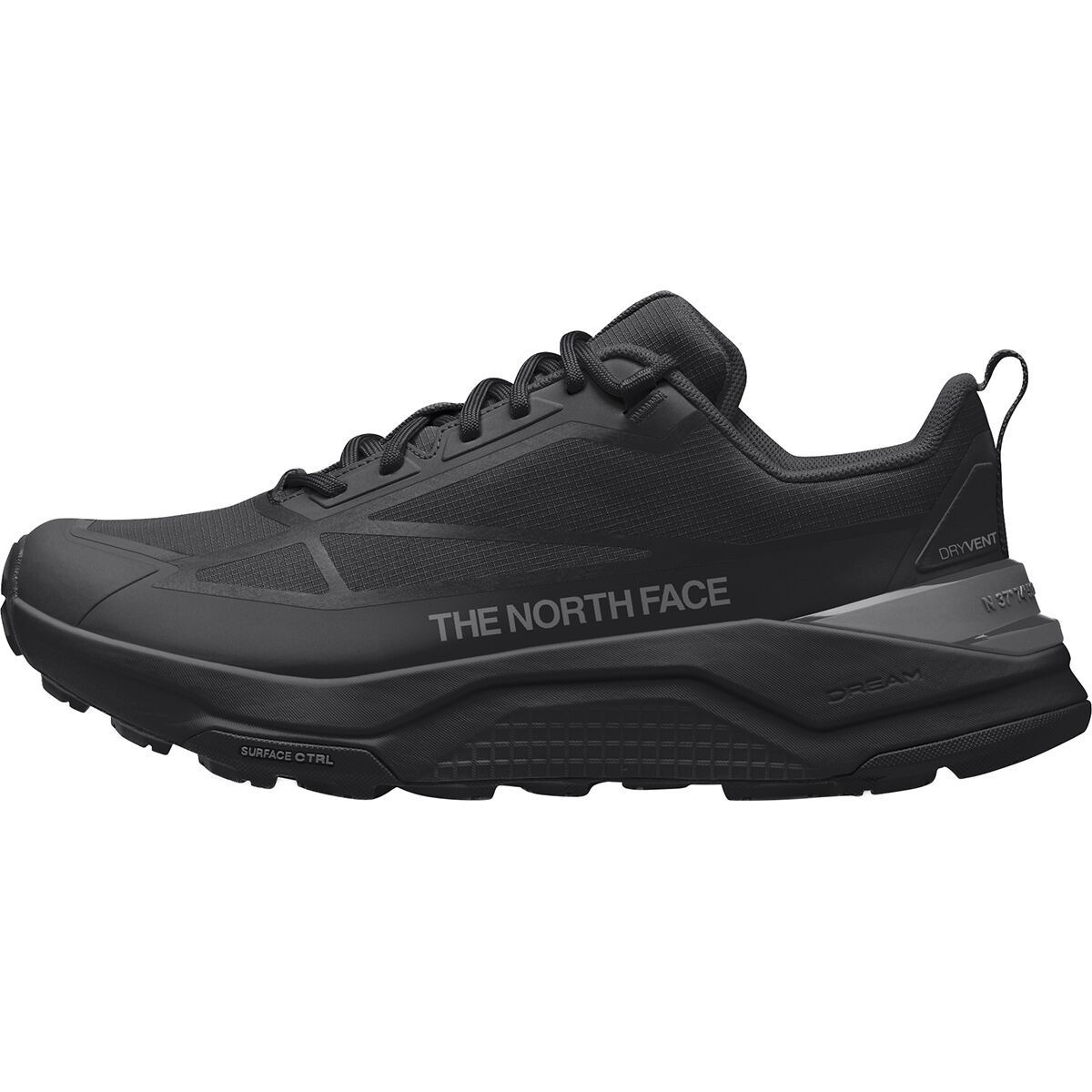 Image of The North Face Fastpack WP Hiking Shoe - Men's TNF Black/TNF Black, 9.5