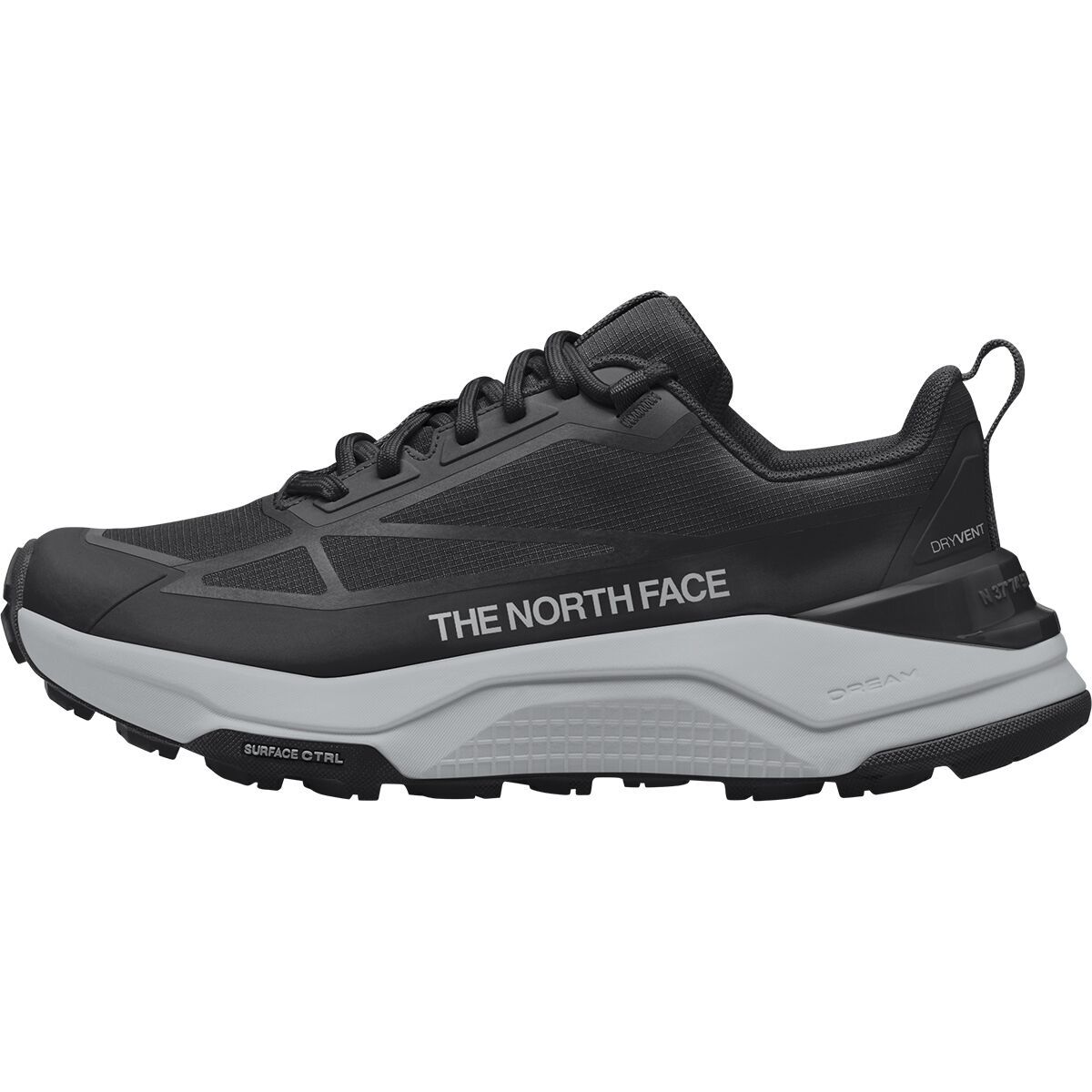 Image of The North Face Fastpack WP Hiking Shoe - Women's TNF Black/High Rise Grey, 7.5