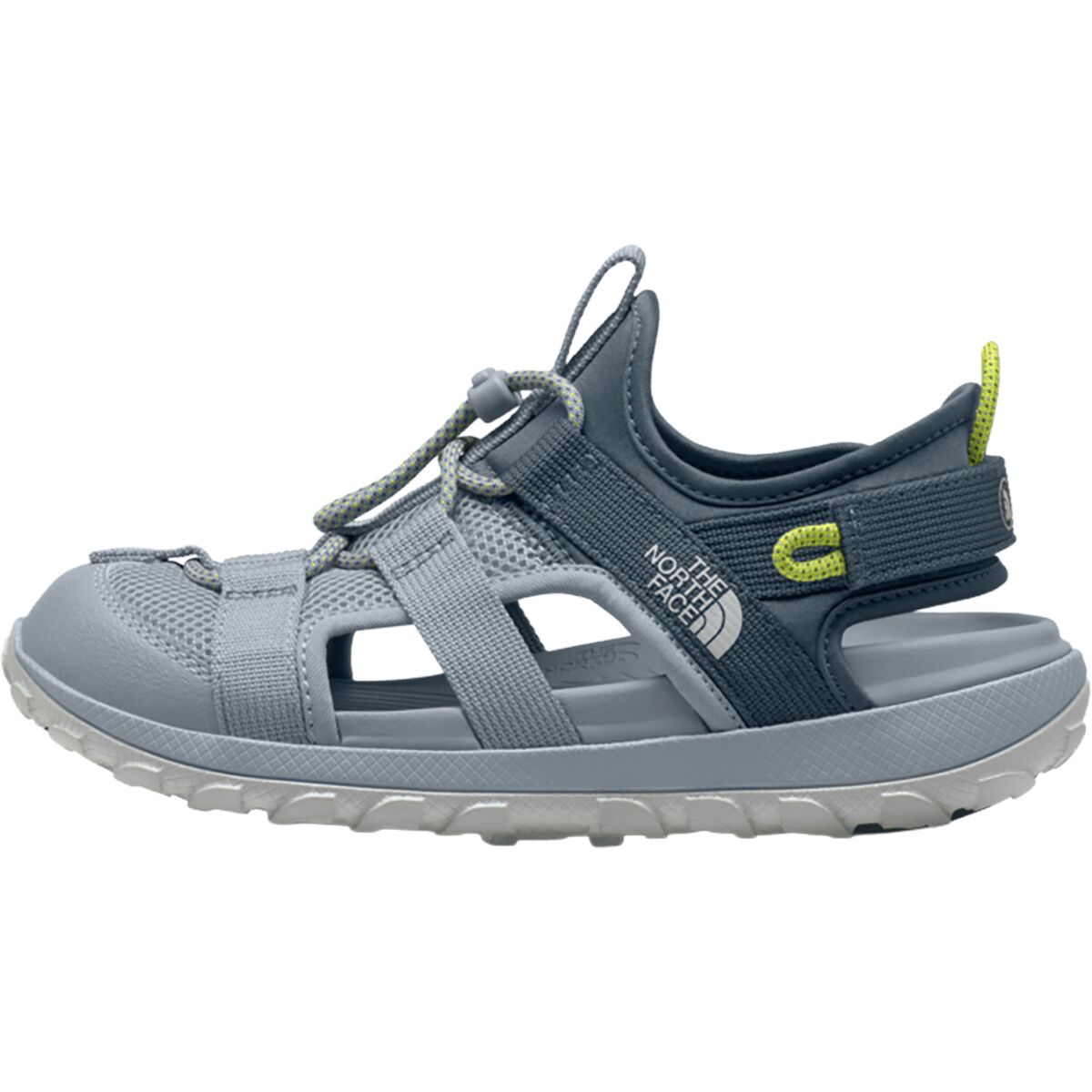 Image of The North Face Explore Camp Shandal - Kids' Frost Grey/Fizz Lime, 1