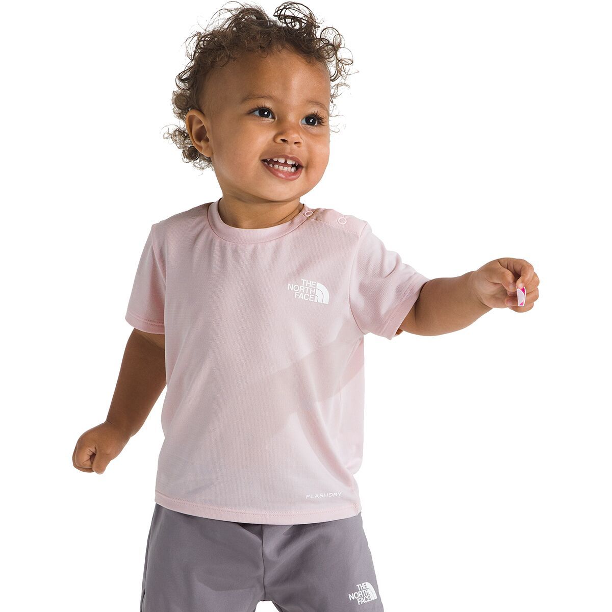 Image of The North Face 24/7 Set - Infants' Pale Blossom/Transcendent Grey, 18M