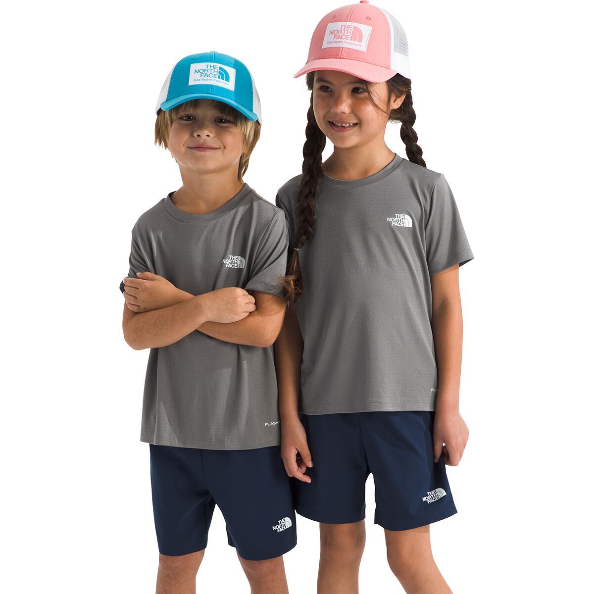 Image of The North Face 24/7 Set - Toddlers' Smoked Pearl/Summit Navy, 3T