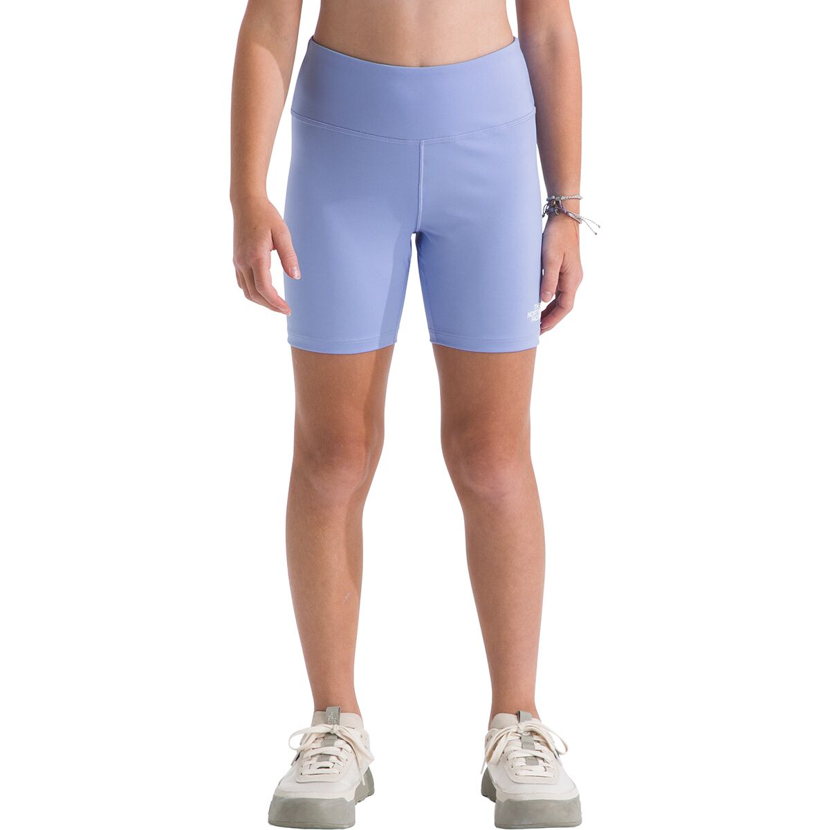 Image of The North Face Flex 5in Tight Short - Girls' Periwinkle Glow, M