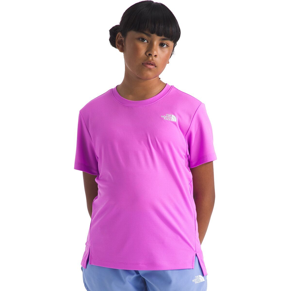 The North Face Flex Short-Sleeve T-Shirt - Girls' Violet Crocus, XL