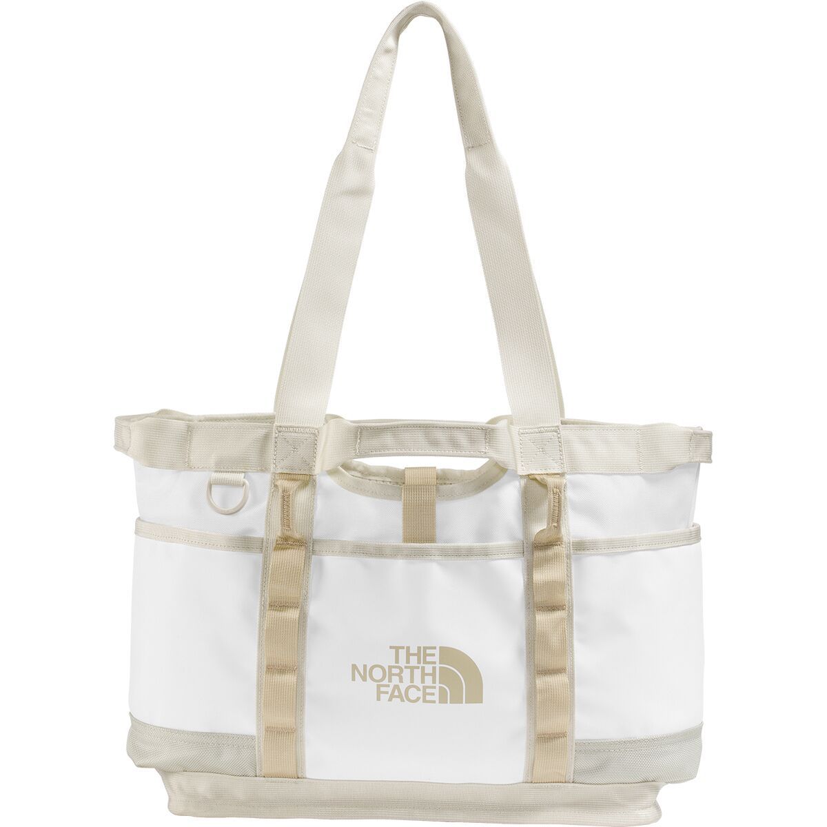 Image of The North Face Base Camp Utility Tote White Ash/Calacatta/Pale Khaki, One Size