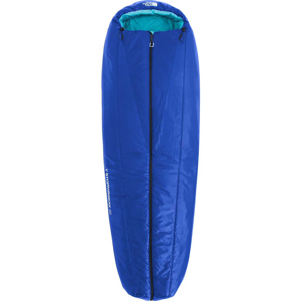 The North Face Stormbreak Sleeping Bag: 20F Synthetic - Kids' TNF Blue/River Ice, Regular