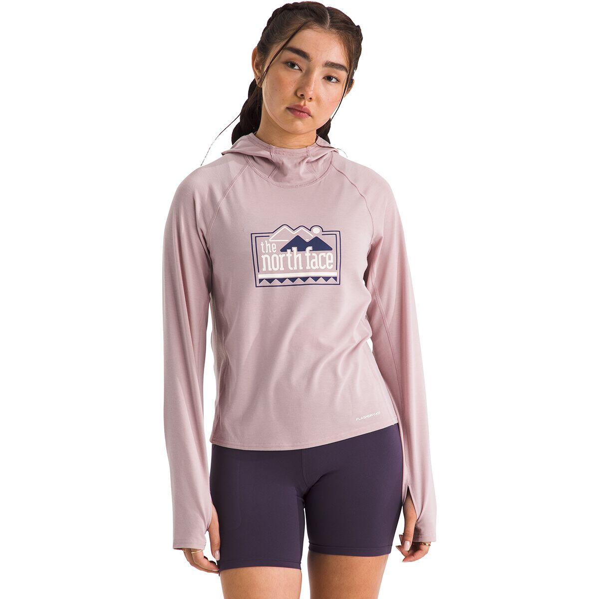 Image of The North Face Adventure Explore Pin Hoodie - Women's Metal Pink, XL