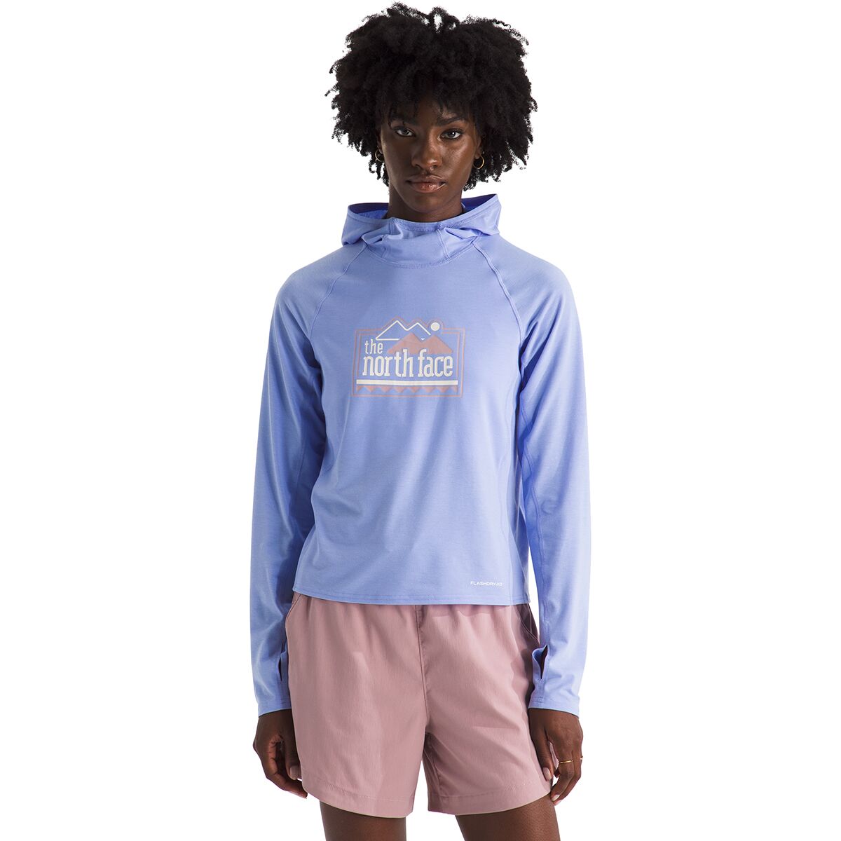Image of The North Face Adventure Explore Pin Hoodie - Women's Periwinkle Glow, M