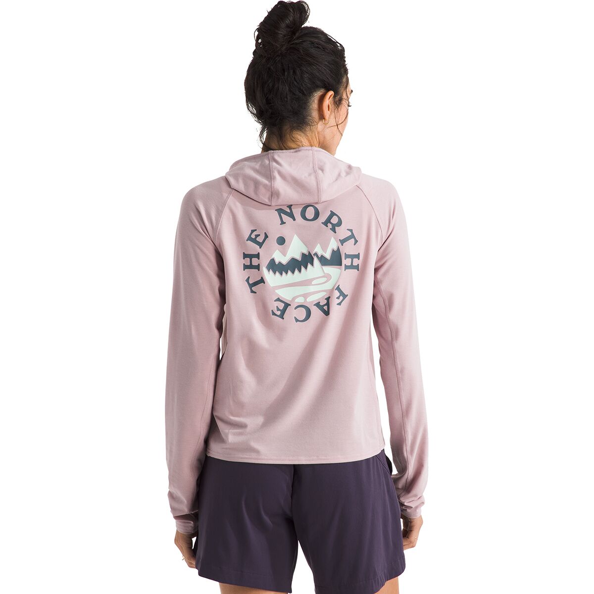 Image of The North Face Adventure Sunrise Escape Hoodie - Women's Metal Pink, S