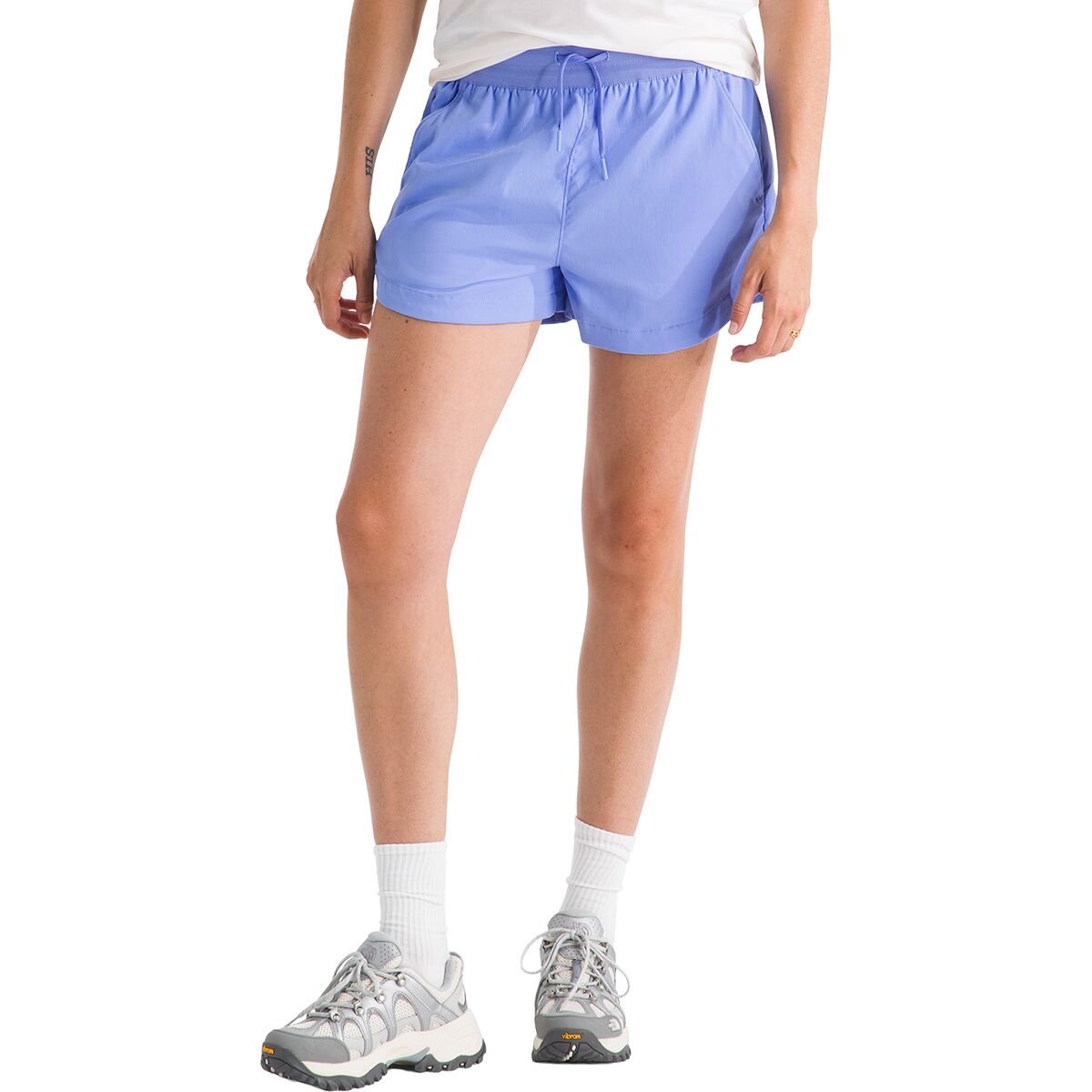 Image of The North Face Aphrodite Arise 3in Short - Women's Periwinkle Glow, M