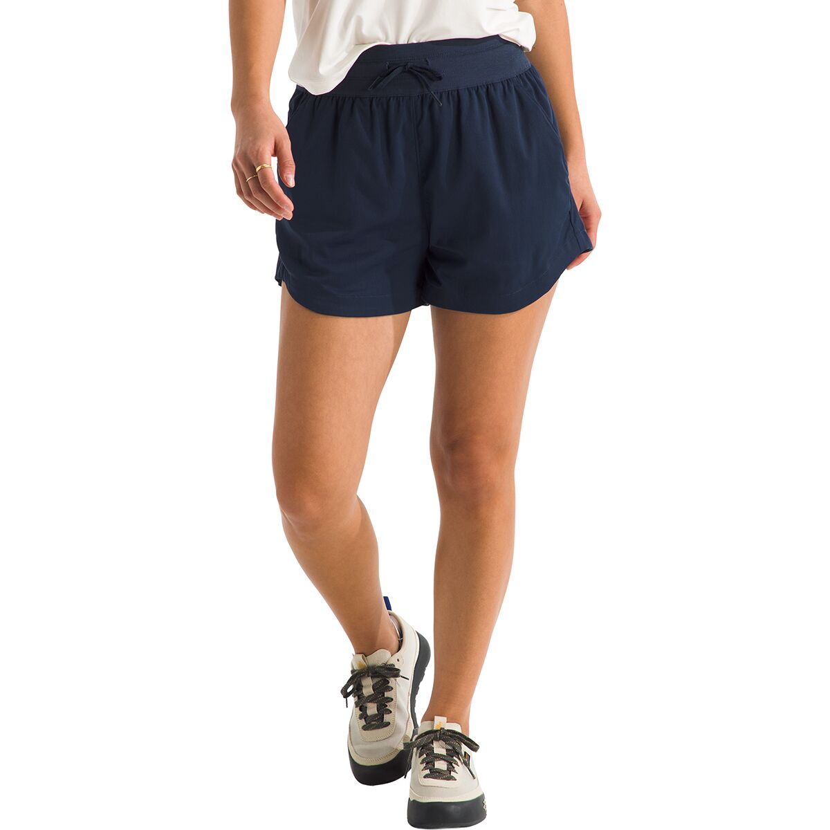 Image of The North Face Aphrodite Arise 3in Short - Women's Summit Navy, L